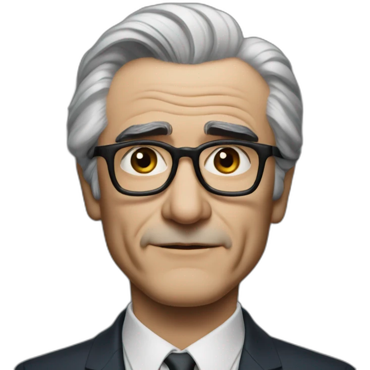 Martin Scorsese without smile emoji