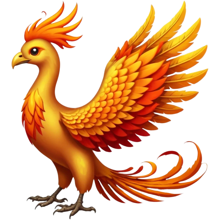 Baby phoenix - rising from ashes




golden phoenix - long tail feathers



 emoji