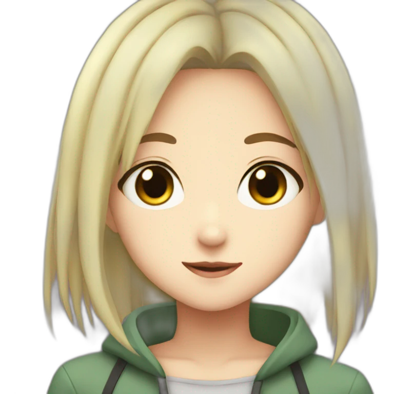 anime girl emoji