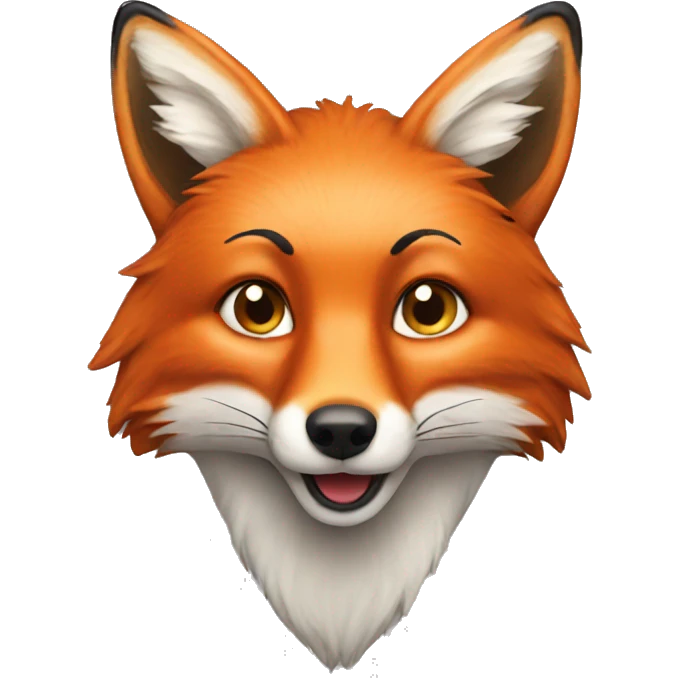 Red fox emoji