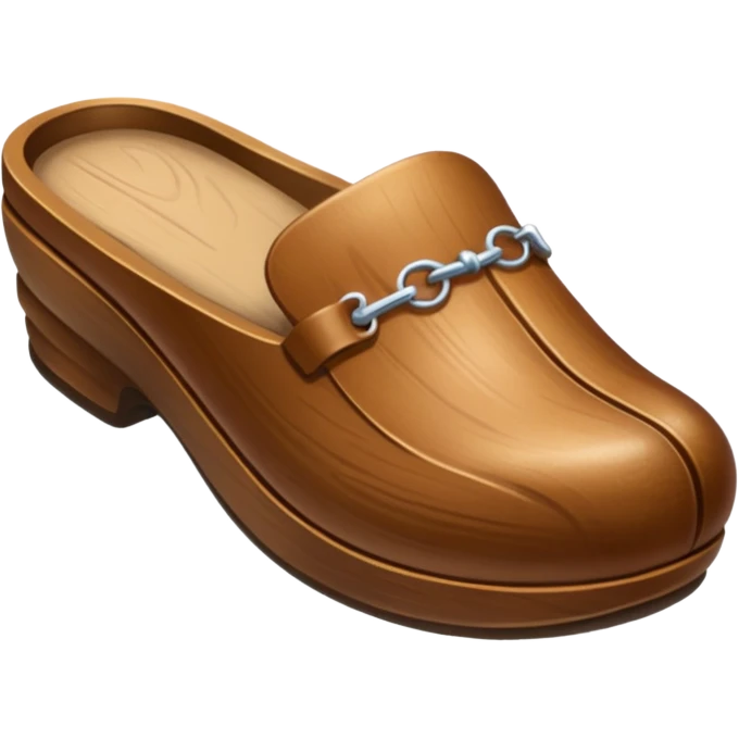 wood slipper emoji