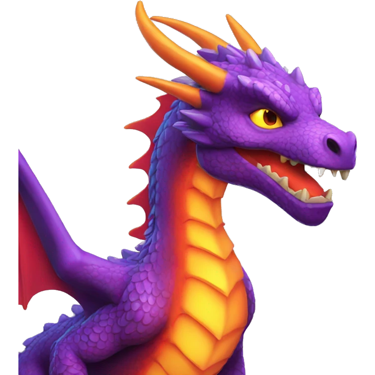 fire dragon emoji