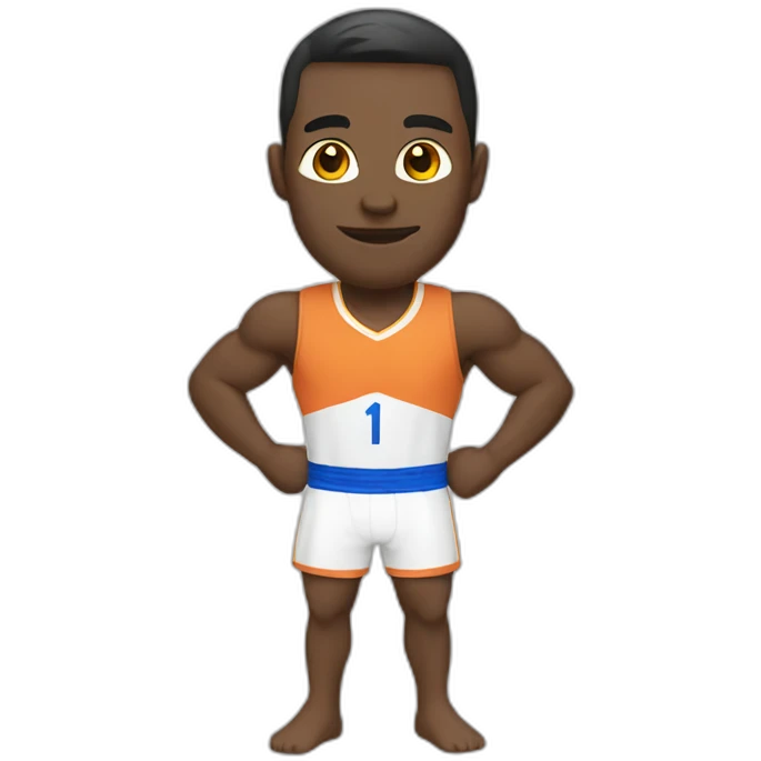 Champion multicolores emoji