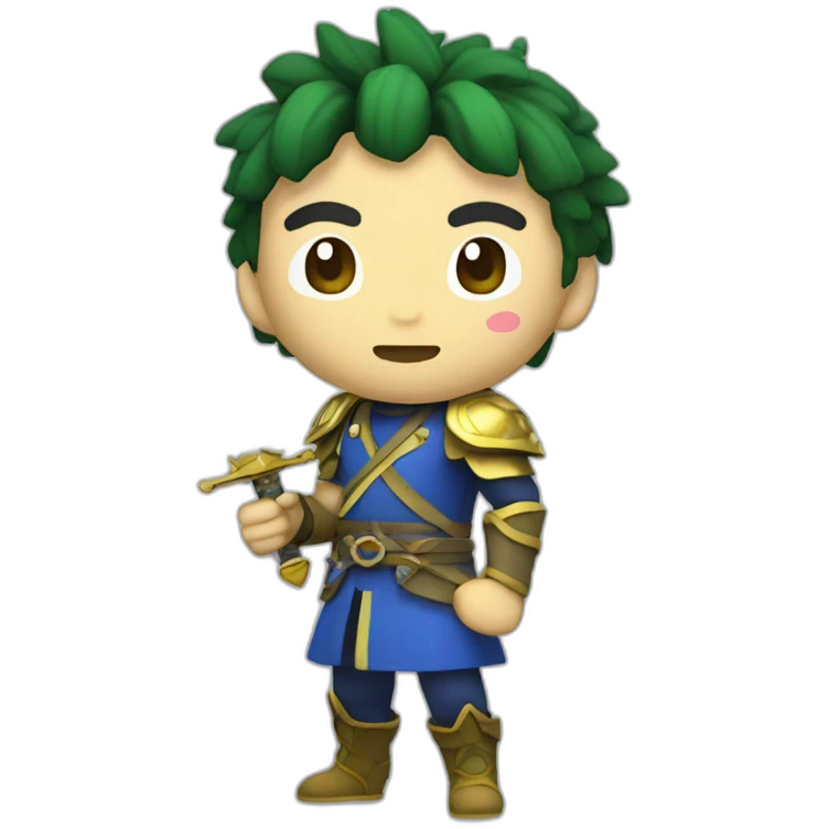 Mii Sword Fighter Giga Chad emoji