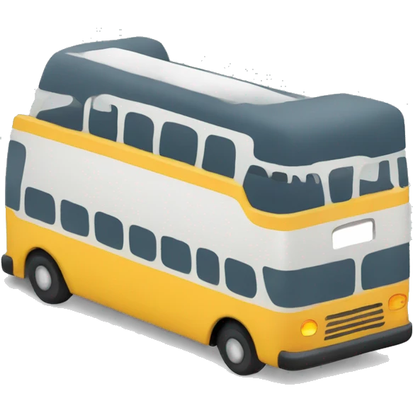 Bus transportation emoji