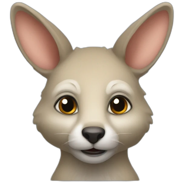 Truite sur kangourou emoji