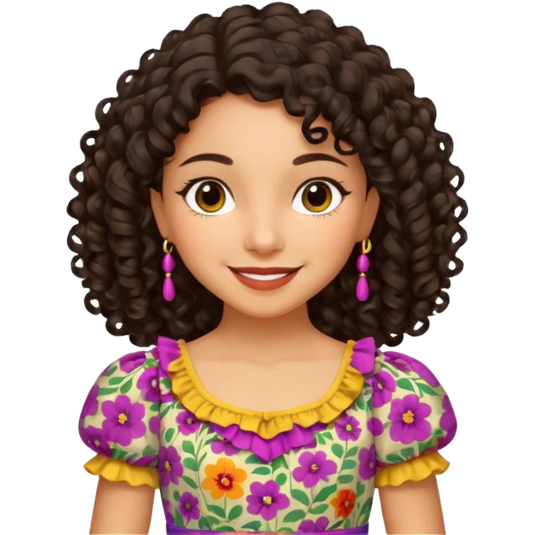 Mirabel from the Encanto Movie emoji