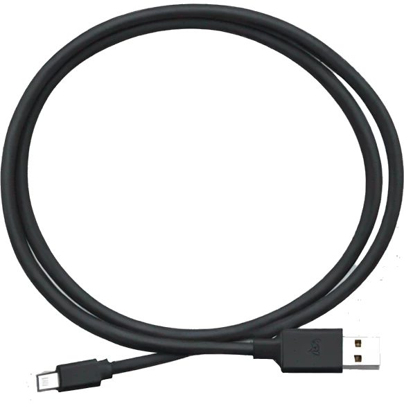 Black usb cable emoji