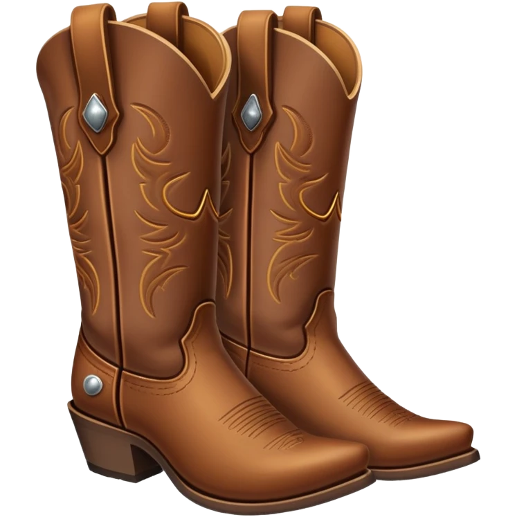 Cowboy boots emoji