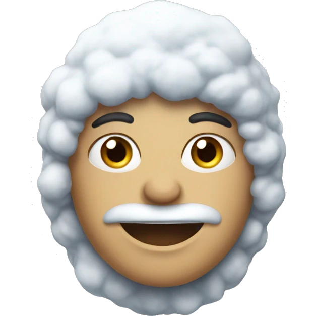 Snow emoji