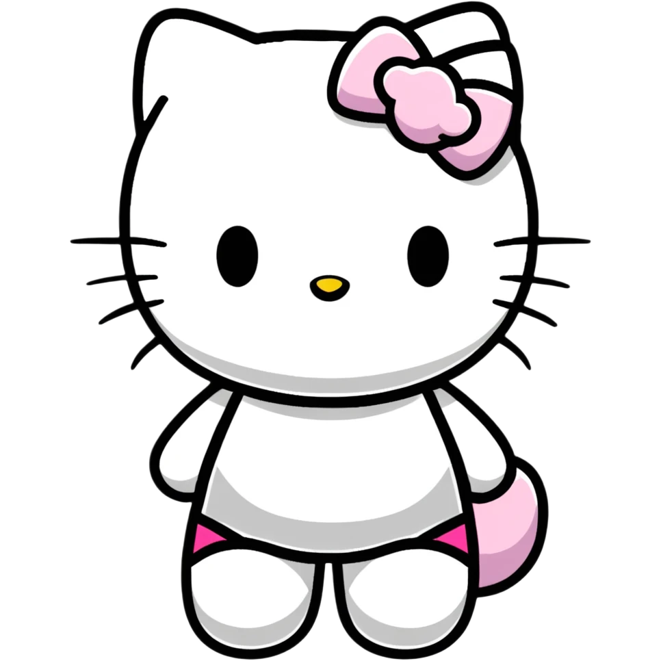 Hello kitty emoji