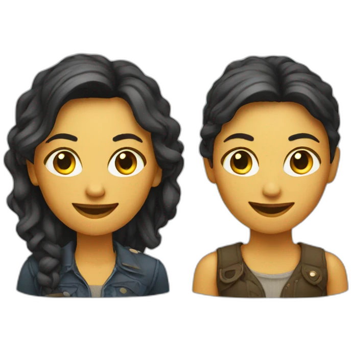 2 happy designers women emoji
