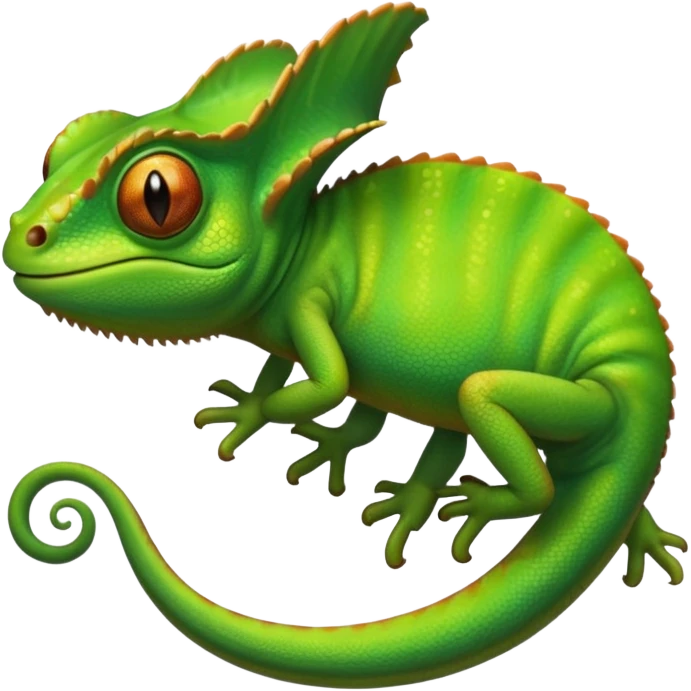 Chameleon from rapunzel cartoon  emoji