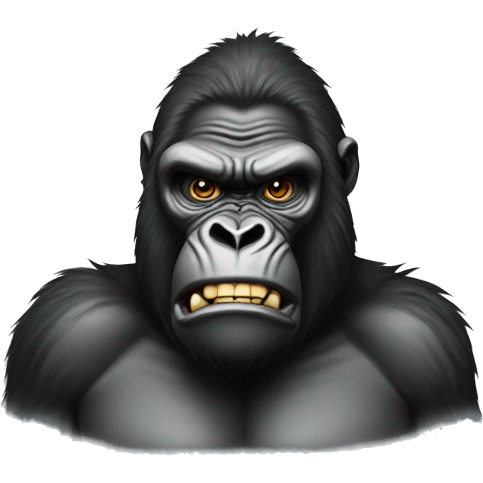 Mad gorilla emoji