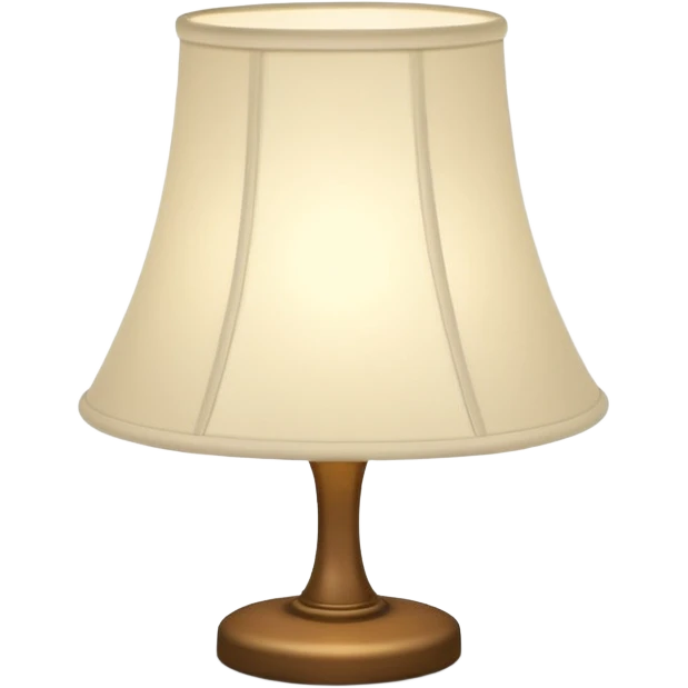night light with lampshade emoji
