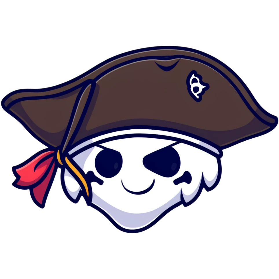 pirate hat emoji