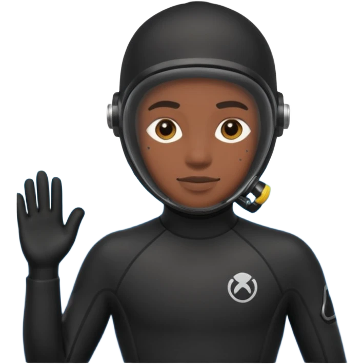 diver wetsuit only wetsuit emoji