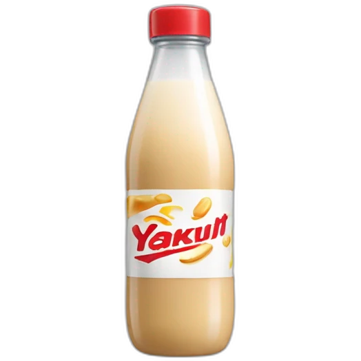 yakult bottle emoji