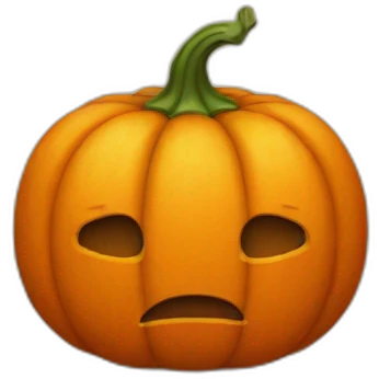 Pumpkin emoji