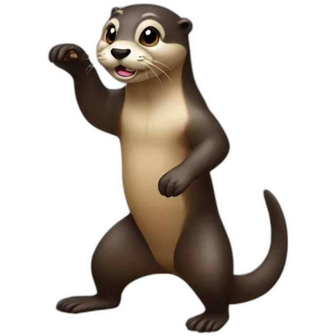 Twerk otter emoji