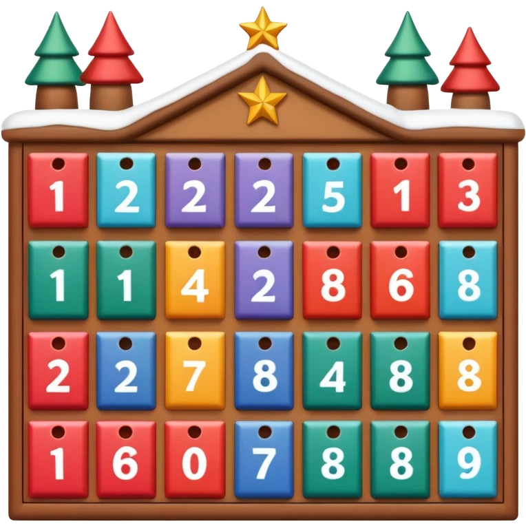advent calendar emoji