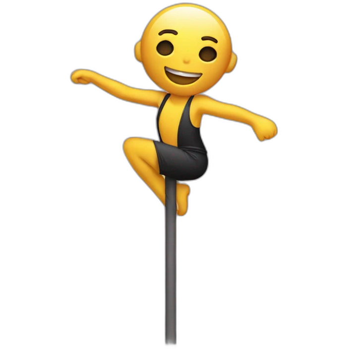 Dancing pole emoji
