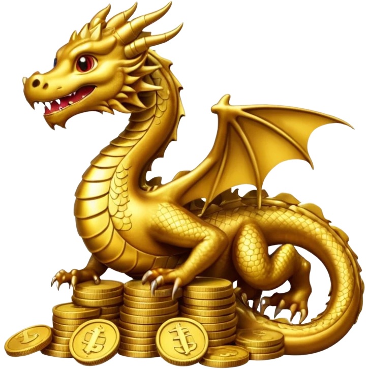 dragon strack coins emoji