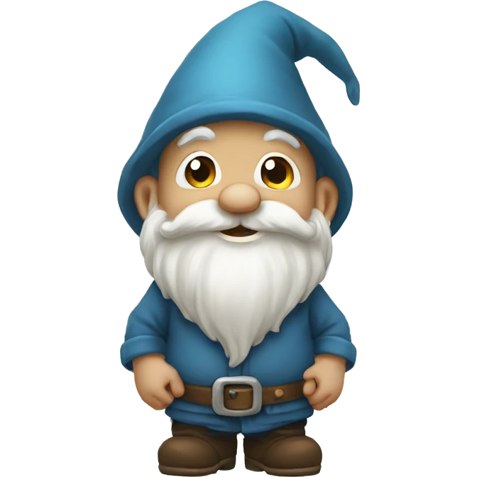 sneaky gnome rubbing hands together emoji