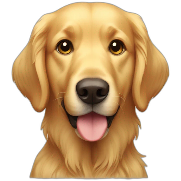 golden retriver emoji