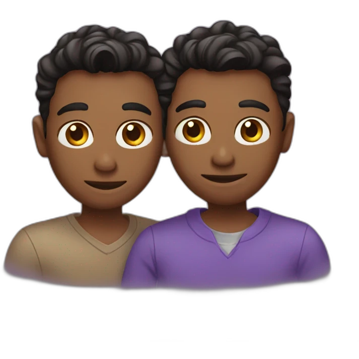 Lovely gay couple emoji