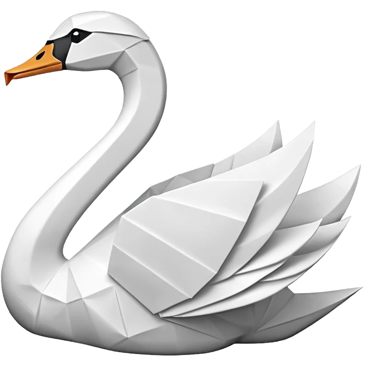 origami swan emoji emoji