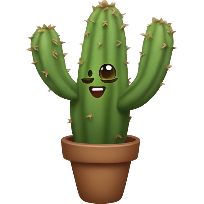 Poop cactus  emoji