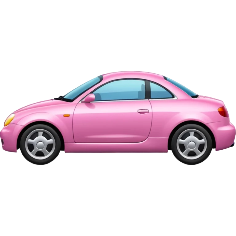 Pink car 2000s emoji