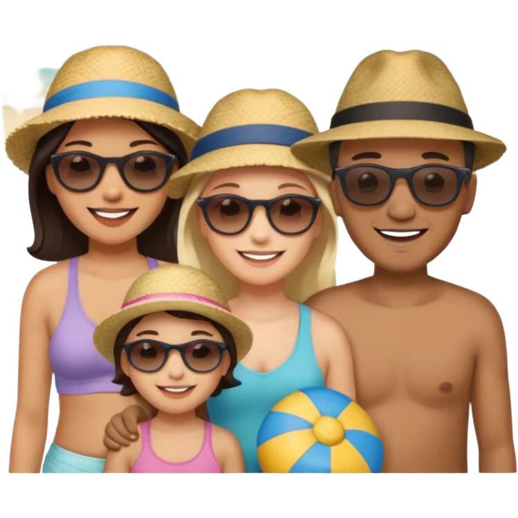 tourist familty emoji