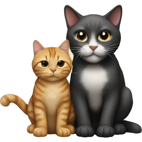 I with cat emoji
