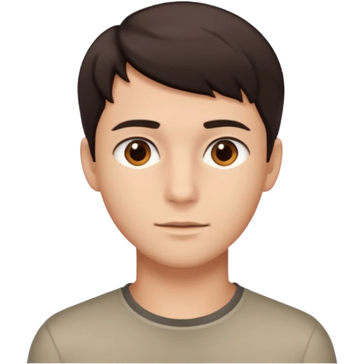это должен быть юноша, и глаза более коричневыми сделай emoji