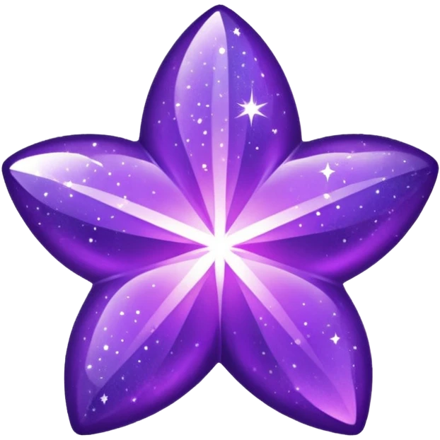 Etoile violette emoji