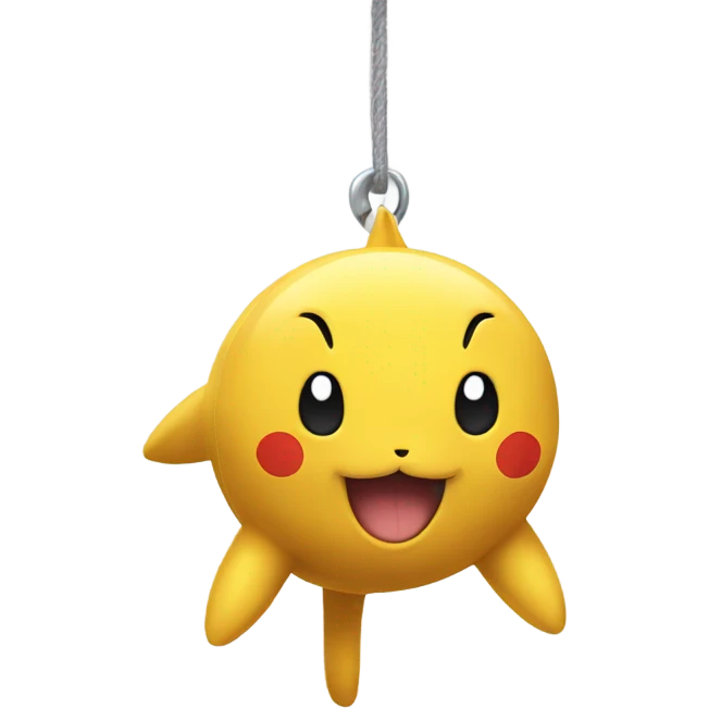 pokemon hanging upside down emoji