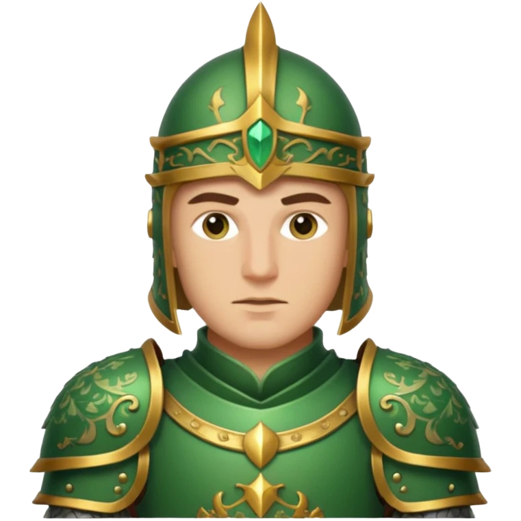 Green knight emoji