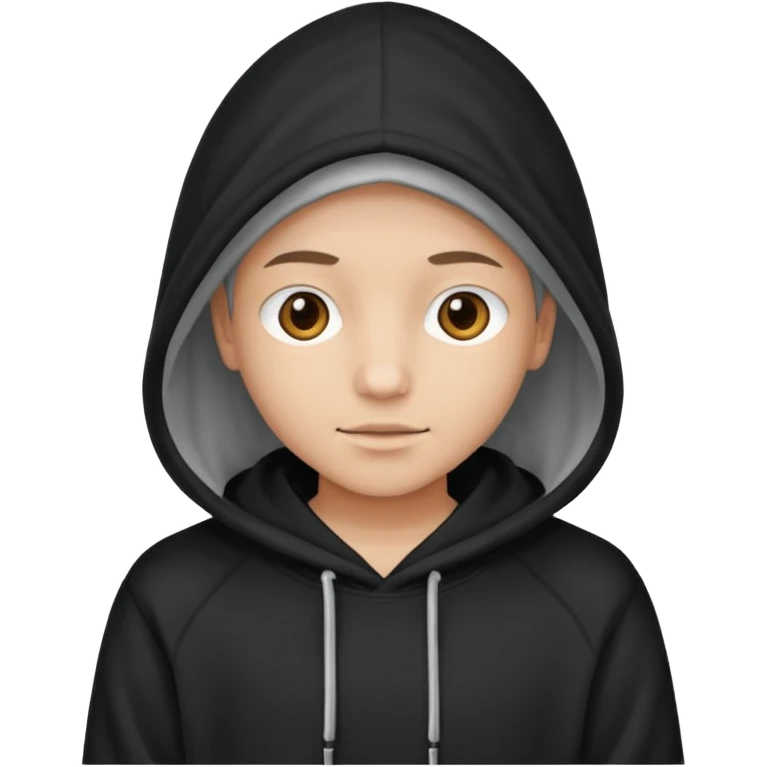 hooded
 emoji