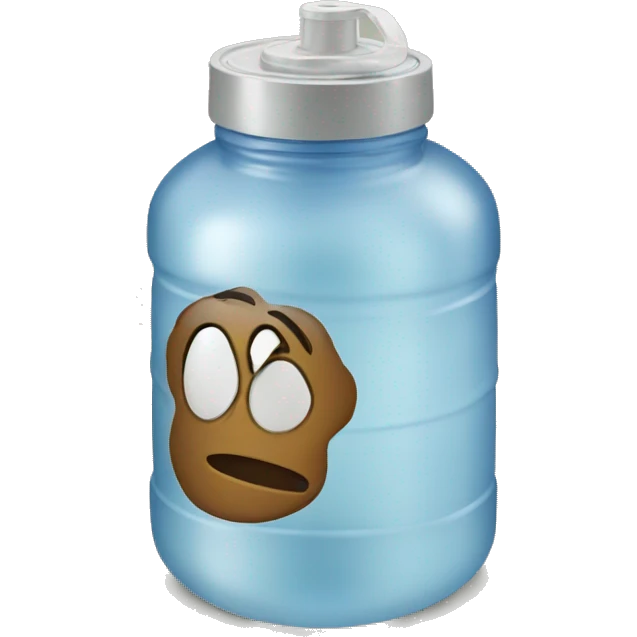 a water bottle  emoji