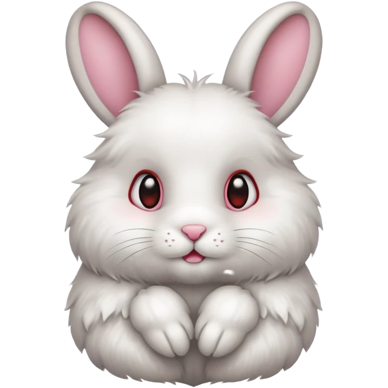 Bunny with love emoji
