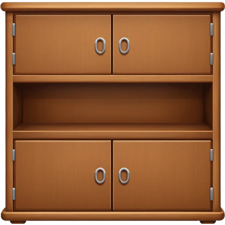 cabinet with a shelf emoji