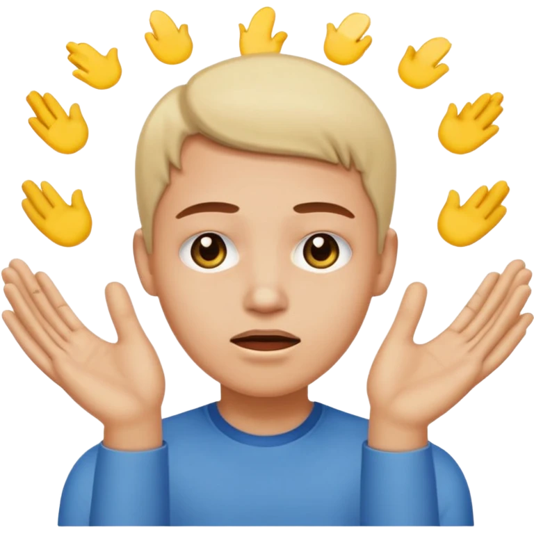 I want the 💁🏻‍♀️ but with the 🥺 for the face emoji