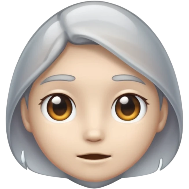 quartz with a cute face emoji