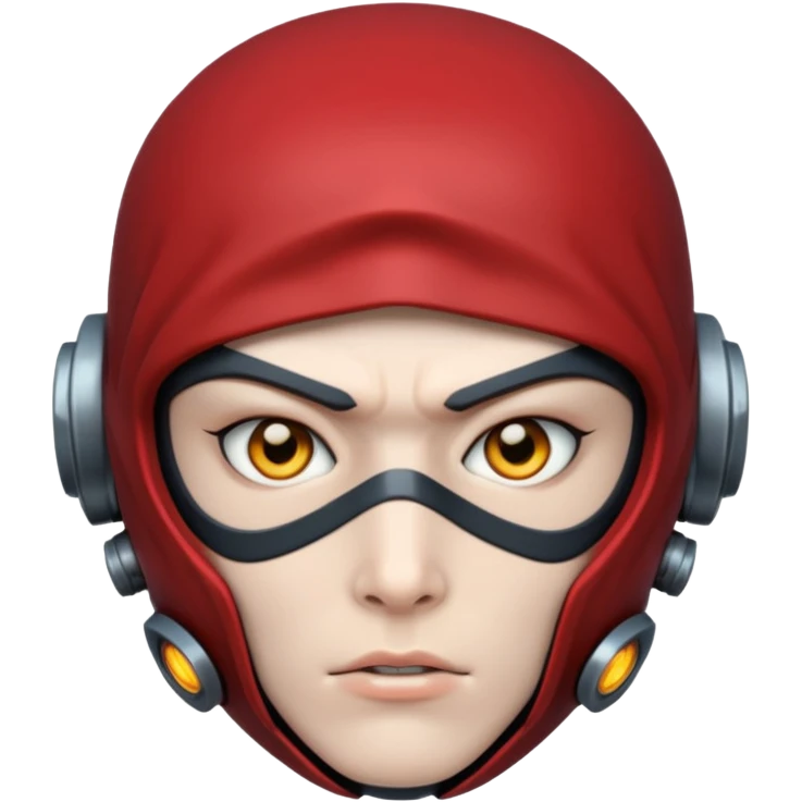 cyborg ninja face emoji