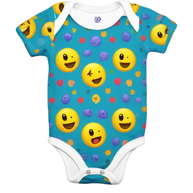 Baby onesie emoji