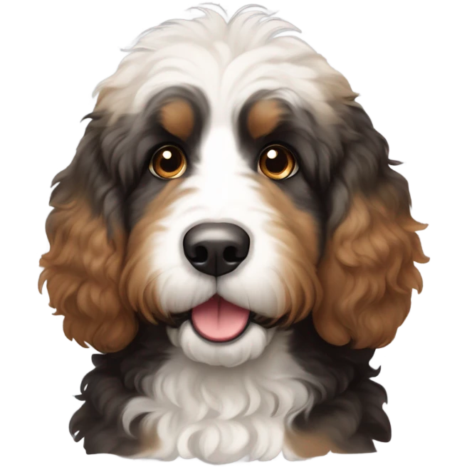 Bernedoodle emoji