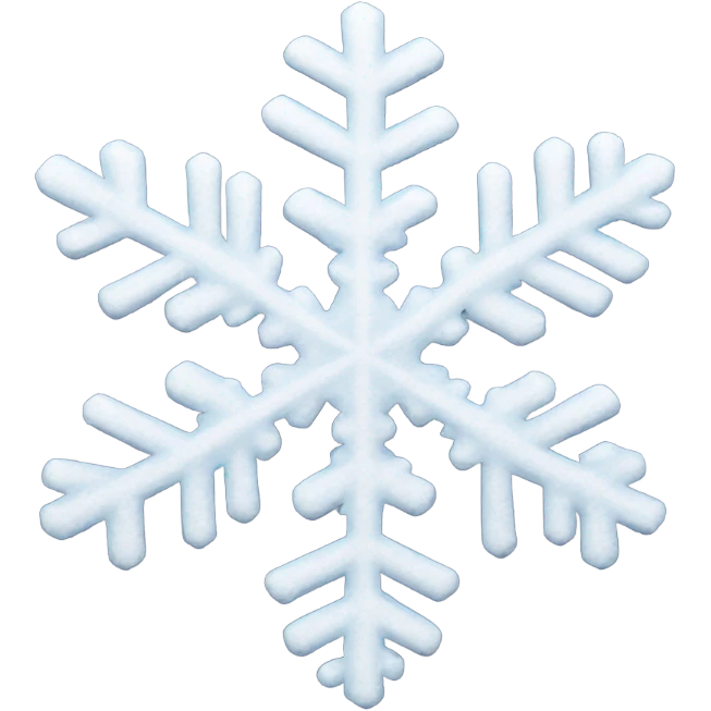 Snowflake  emoji