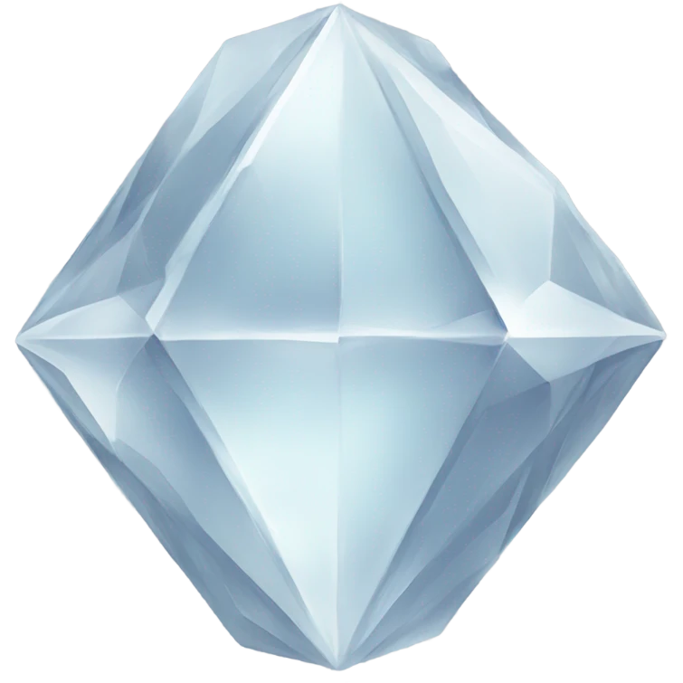 white crystal emoji